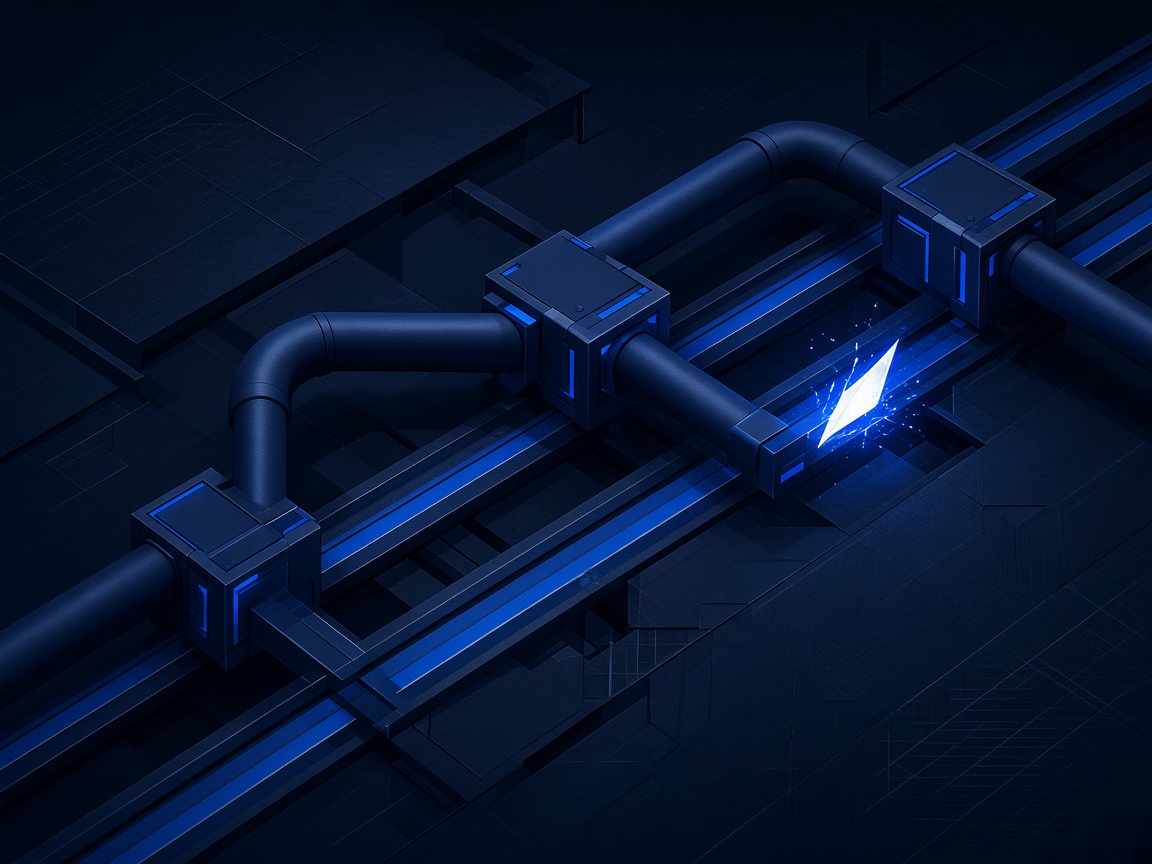 Isometric conduit run